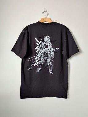 Project Orochi T-Shirt Tee Cyber Orochi Tee For Honor Black Size Medium